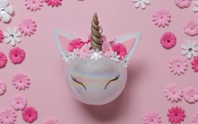 How To Make Unicorn Ornament DIY