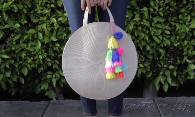 How To Make Circle Beach Bag DIY