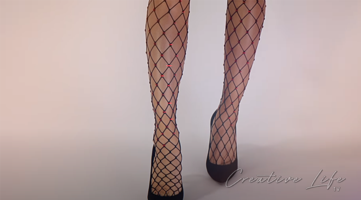 How To Make Fishnet Star Stockings DIY