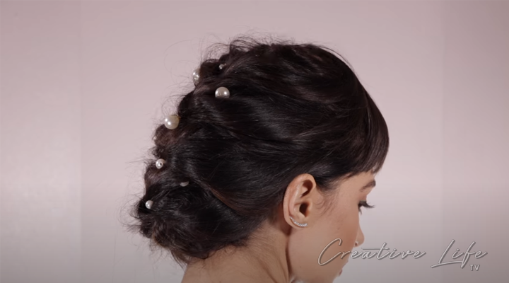 How To Make Hair Pearl Pins DIY