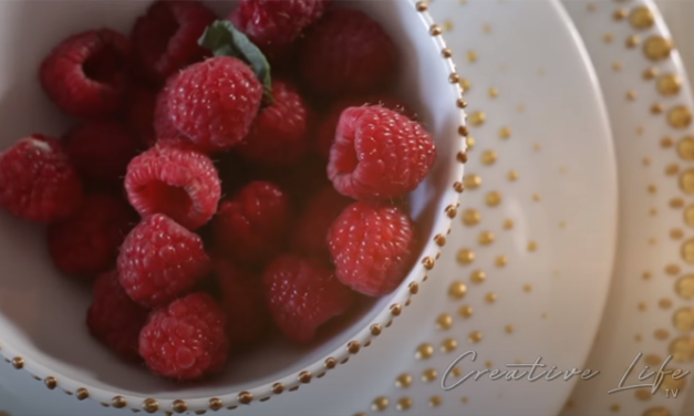 How To Make Porcelain Dot Plates DIY