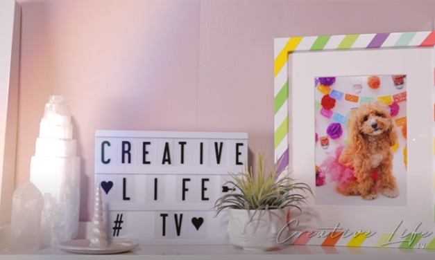 How To Make Rainbow Frame DIY