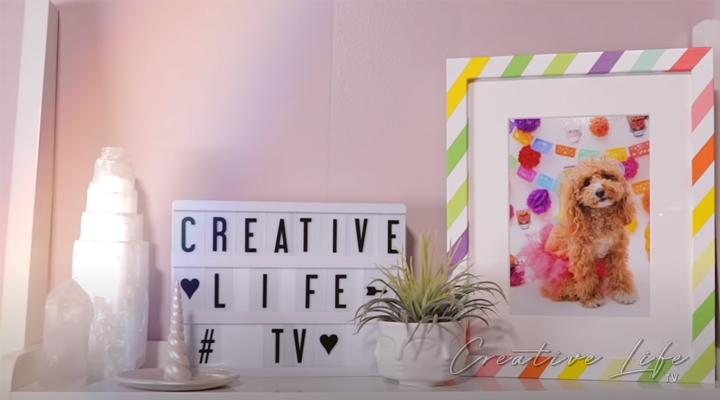 How To Make Rainbow Frame DIY